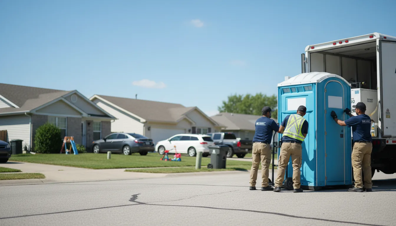 Standard Porta Potty Rentals in De Graff, OH near me